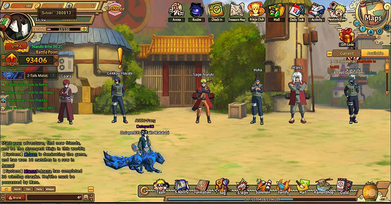 Ultimate Naruto Screenshot